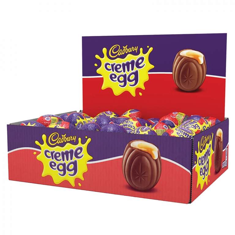 Cadbury cream egg - (box of 48) - GOLDENACRE WINES GOLDENACRE WINES