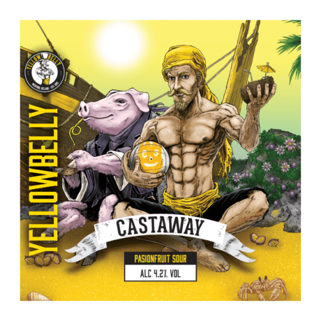 Yellowbelly Craft Beer, Castaway 440ml