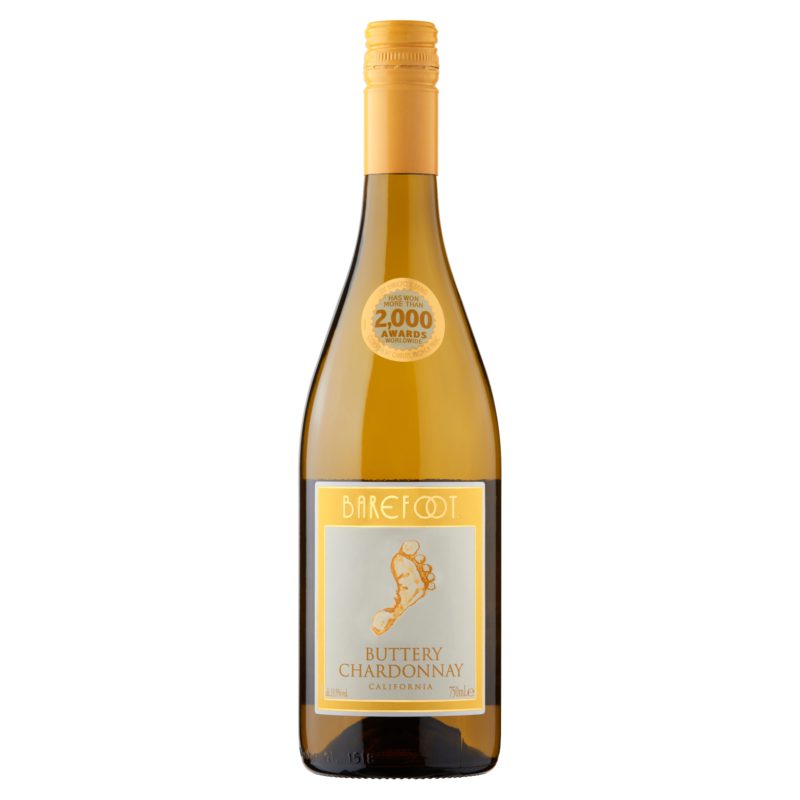 Barefoot Buttery Chardonnay 6 x 75cl