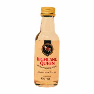 Highland Queen Fine Old Scotch Whisky Miniature Bottle