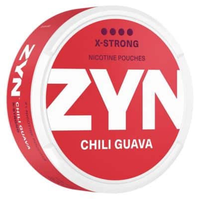 ZYN Chili Guava X Strong Nicotine Pouches 21 Pack 5 X 11 mg