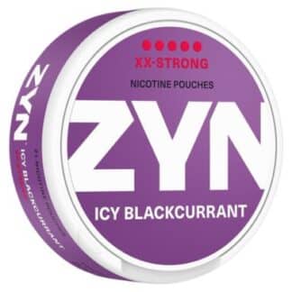 ZYN Icy Blackcurrant XX Strong Nicotine Pouches 21 Pack 5 X 12.5 mg