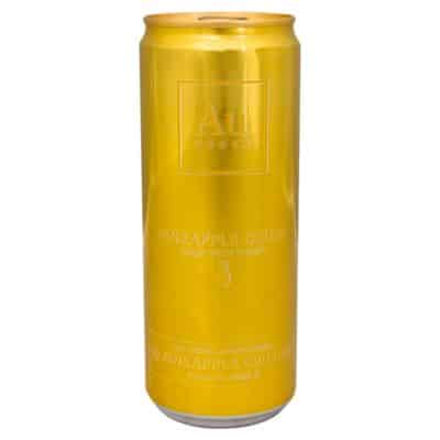 A can of Au Vodka Pineapple Crush.