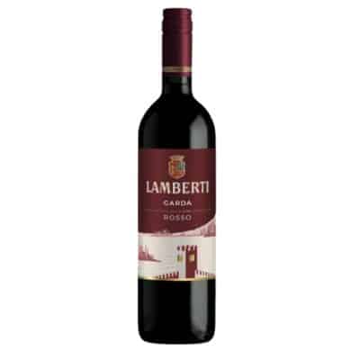 Lamberti Garda Rosso Italian Red Wine bottle.