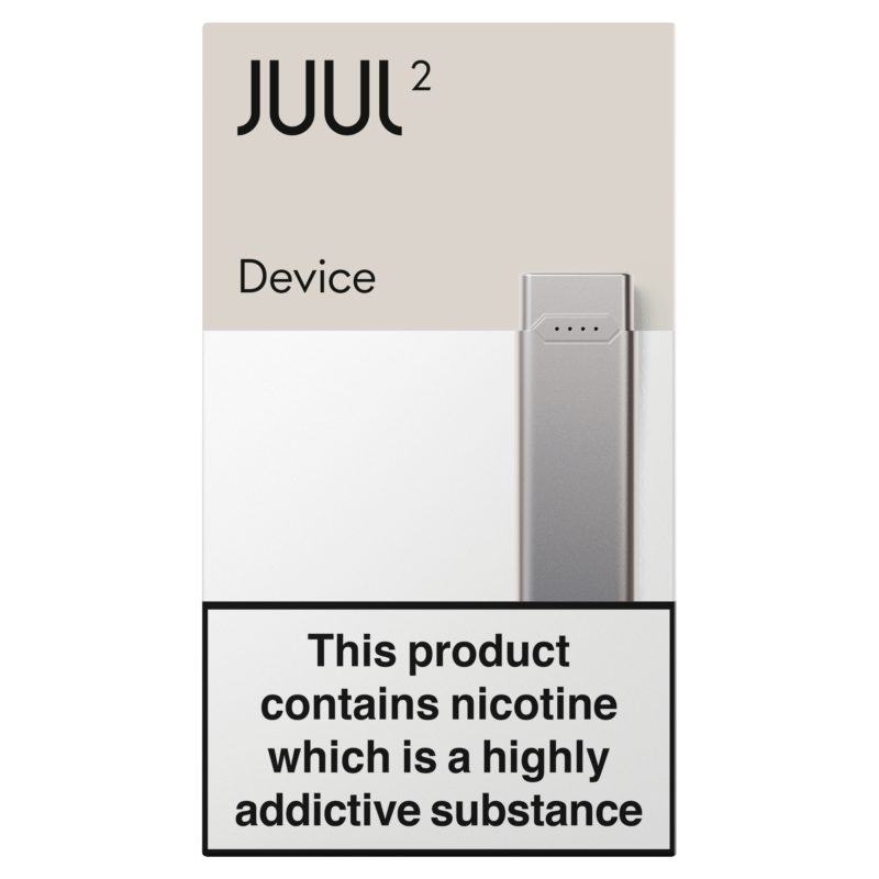 JUUL2 UK Slate Device Kit (No Pods) displayed on a light background.