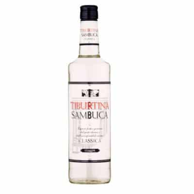 A bottle of Tiburtina Sambuca Classica 70cl.