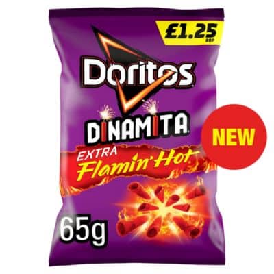 Doritos Dinamita Extra Flamin’ Hot Crisps PMP 65g