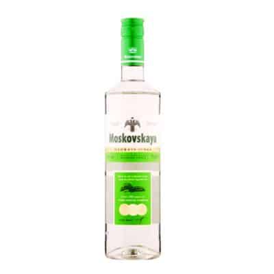 Moskovskaya Osobaya Vodka 70cl bottle, classic Russian vodka, triple distilled, charcoal and quartz sand filtered, Goldenacre Wines