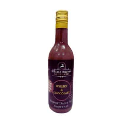 Slainte Sauces Whisky & Chocolate 185ml bottle.