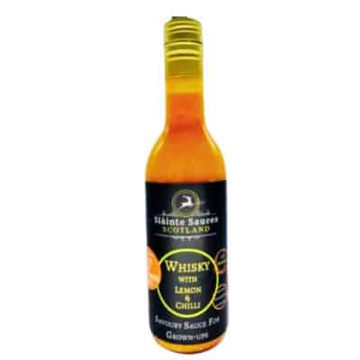 Slainte Sauces Whisky with Lemon and Chilli 185ml bottle